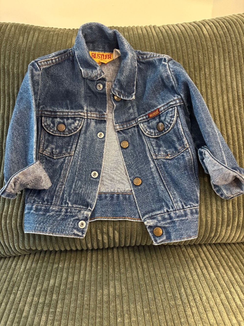 Vintage Rustler Western Denim Jacket